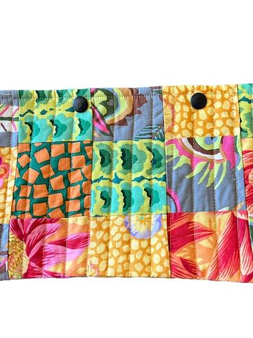 made quilted pouch Kaffe Fasset