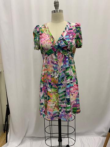 Tie waist dress