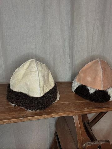 Sheepskin hat