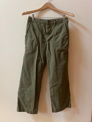 Stand up pants in cropped length