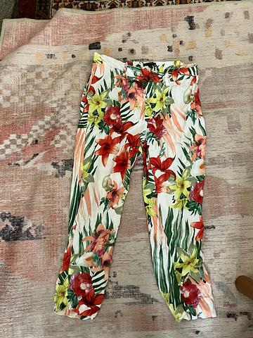 Summer floral pants