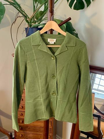 Talbots Merino Wool Cardigan