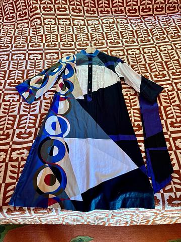 Catherine Ogust for Penthouse Gallery Cotton Tunic Dress