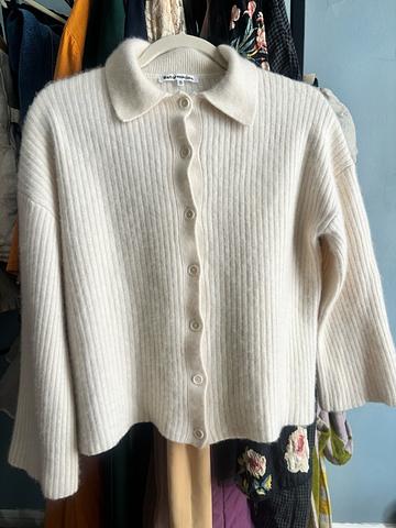 cashmere cardigan