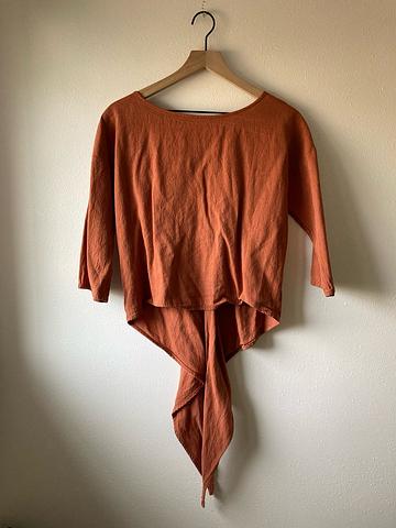 reversible wrap top