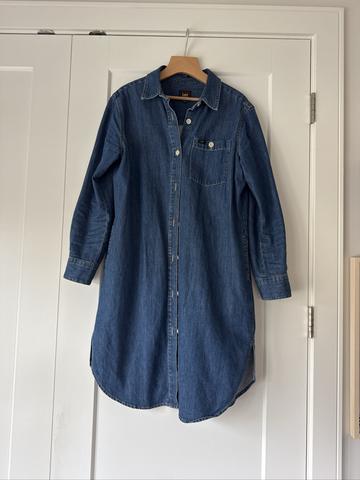 Denim shirt dress or jacket