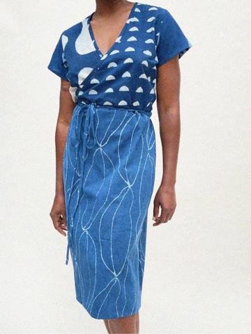 Ode wrap dress