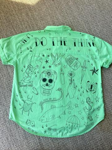 Green Farrago Chaos Top