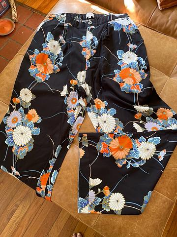Flower trousers