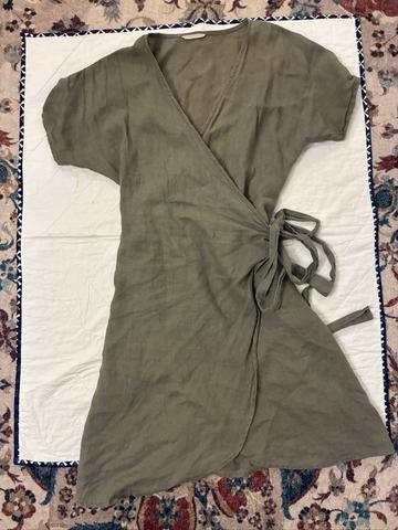 Mimosa Wrap Dress