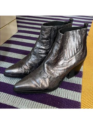 Silver Witchy Cowgirl Boots