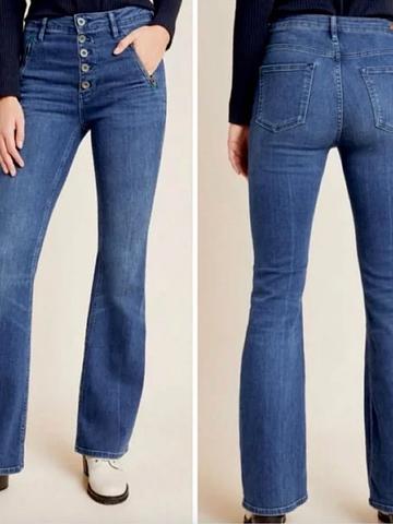 High rise trousers bootcut jeans
