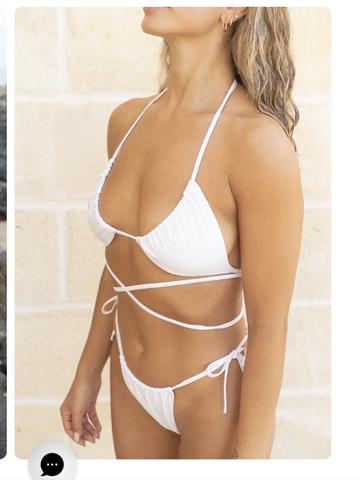 Triangle string bikini