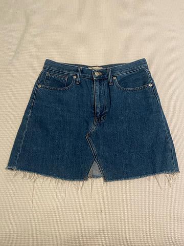 Denim Mini Skirt