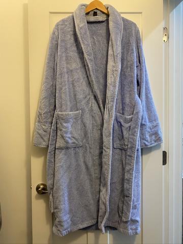 Terry cloth robe