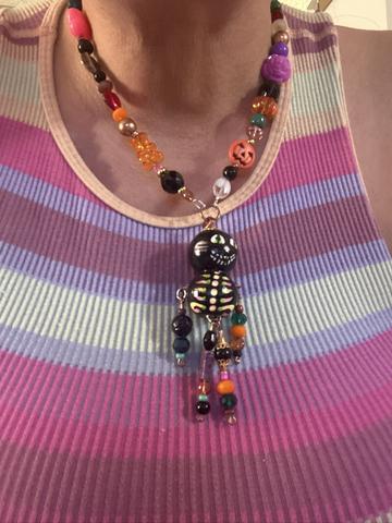 Halloween necklace