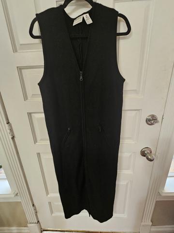Sleeveless Zip Front Dress