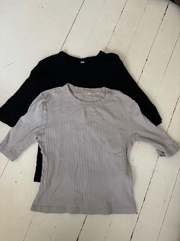 Ribbed t-shirt bundle