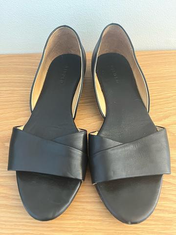 Mia Peep Toe Flats