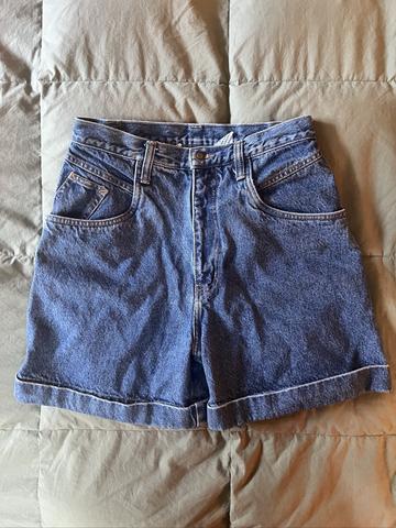 High-rise Cuffed Shorts