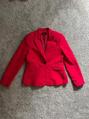 Red blazer/suit coat