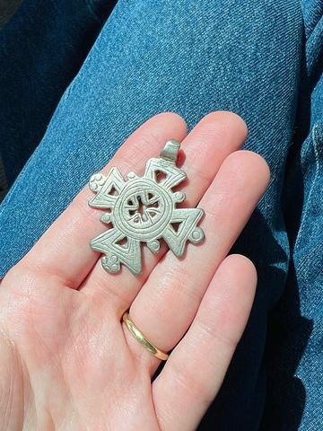 Silver Cross Pendant