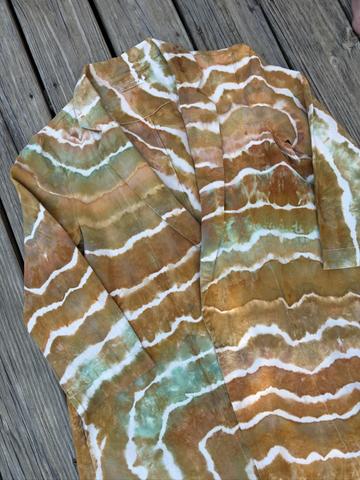 Ali Golden Ice Dyed Notch Jacket