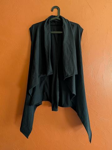 Draped Open Vest