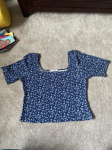 Organic cotton crop top
