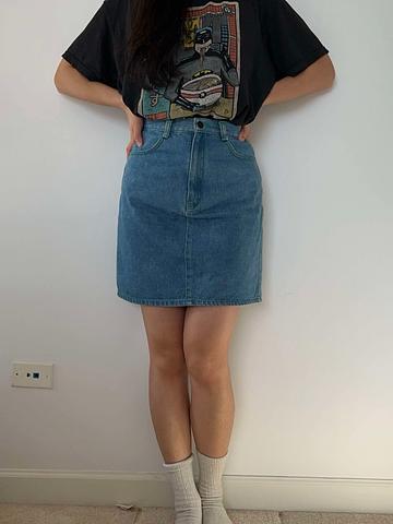 Jean skirt