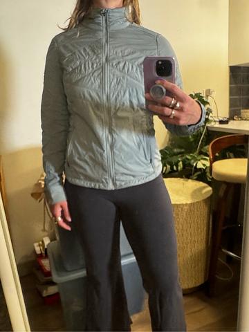 The One jacket - windproof, water resistant, temp regulating zip up