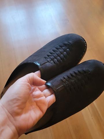 Wright Braided Leather Clogs