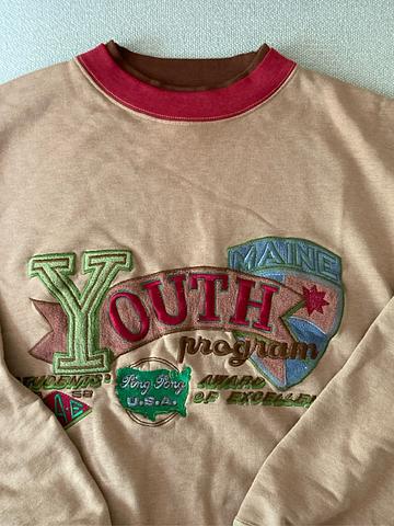 Vintage Crewneck Sweatshirt with logo
