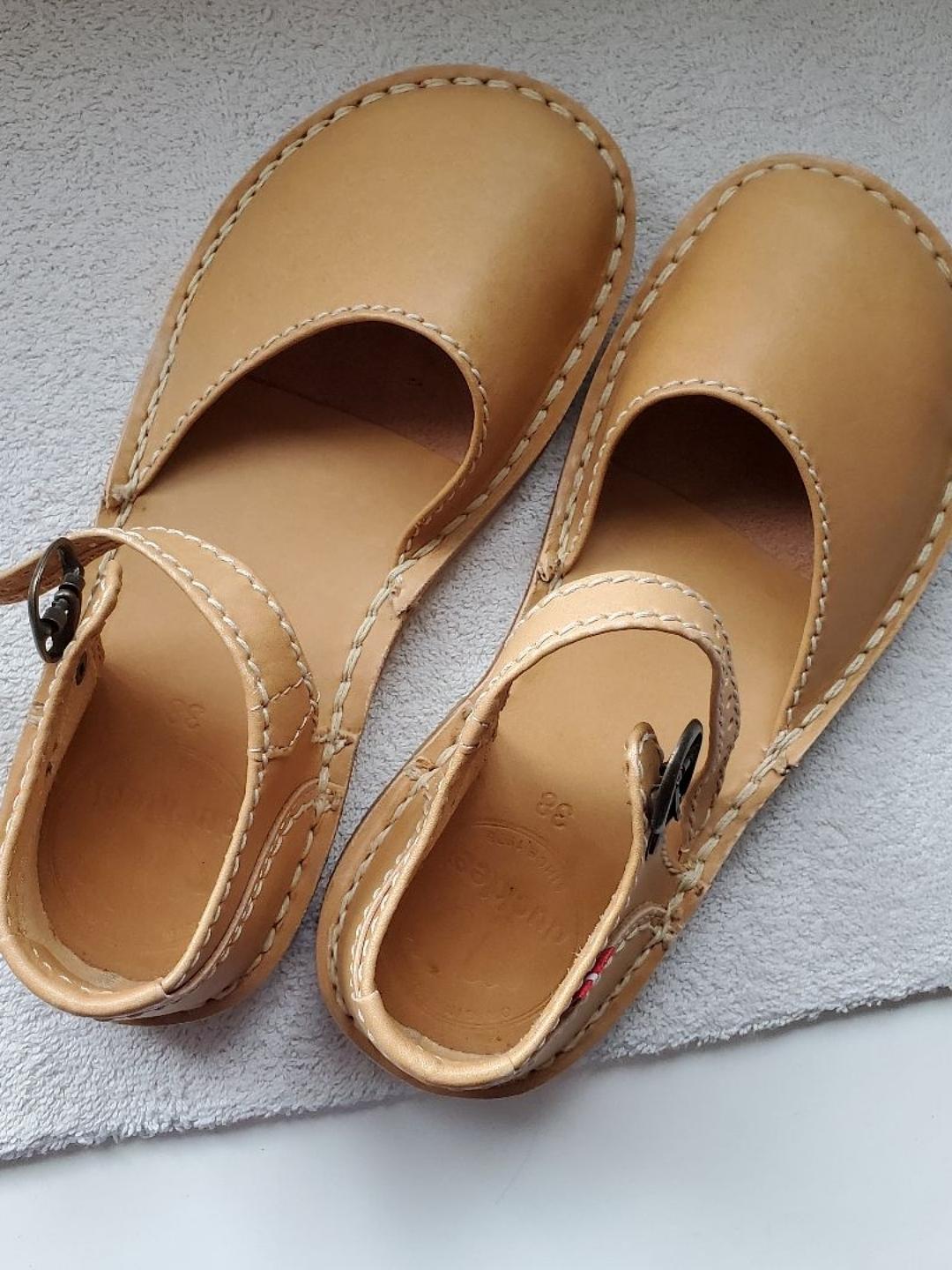 Duckfeet Shoes Duckfeet New Himmerland Mary Jane Cocoa Leather Handmade 39