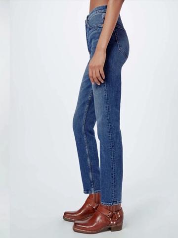 Comfort Stretch Straight High Rise Jean