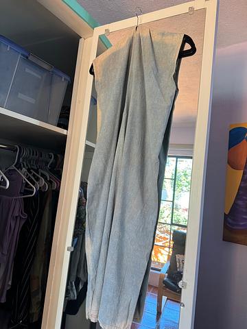 Hand Dyed Raw Silk Dress