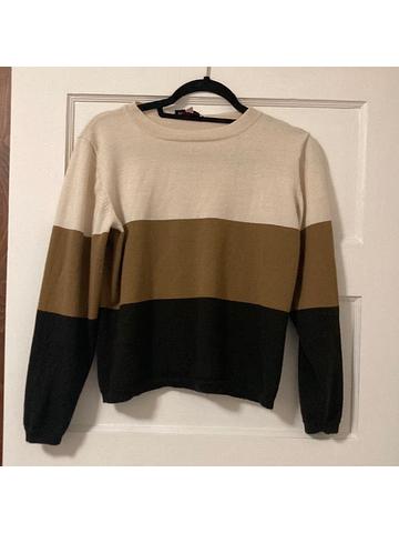 colorblock sweater