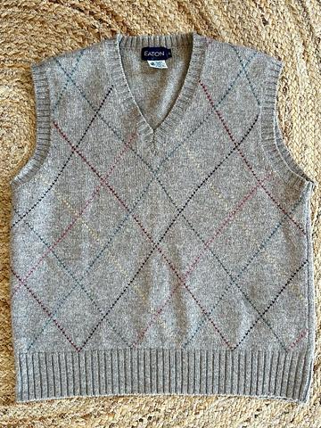 Multicolour Check Vest