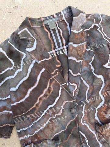 Ice Dyed Linen LOFT Blazer
