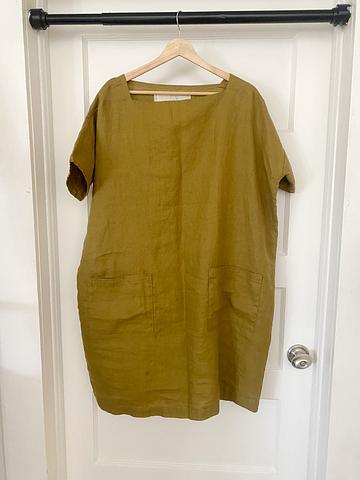 NPL square neck tunic