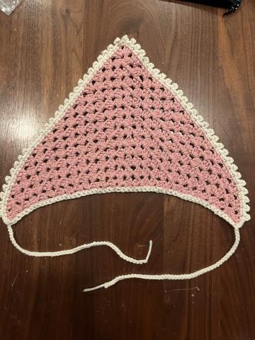 Crochet bandana/kerchief
