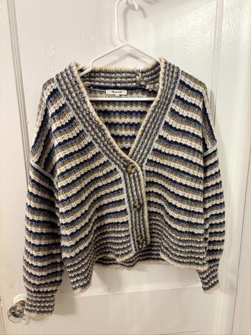 multicolor cardigan