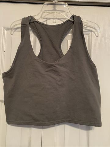 Racerback bra crop tank