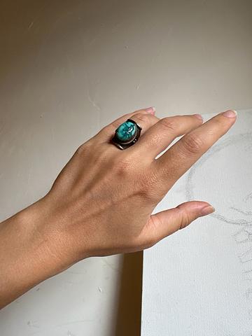 Sterling Silver and Turquoise Ring