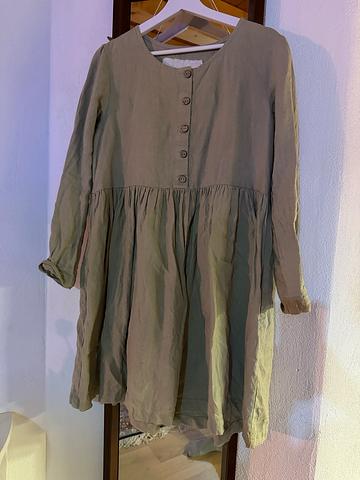 NPL dress in sage green