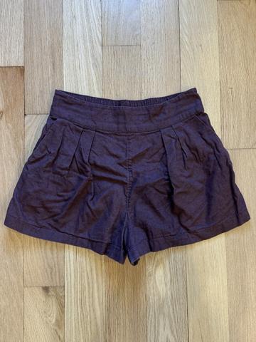 Linen Blend Shorts