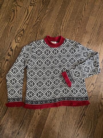 Nordic Fringe Sweater