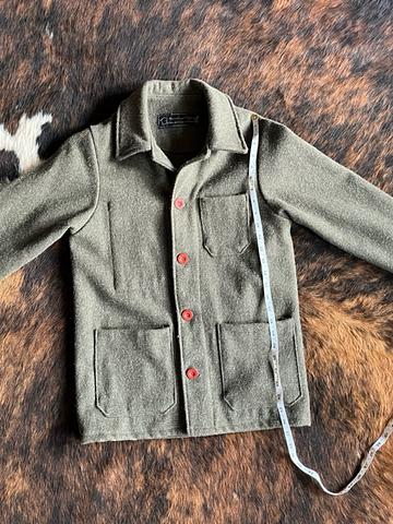Wool chore coat