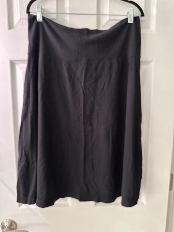 Fold over waist skirt