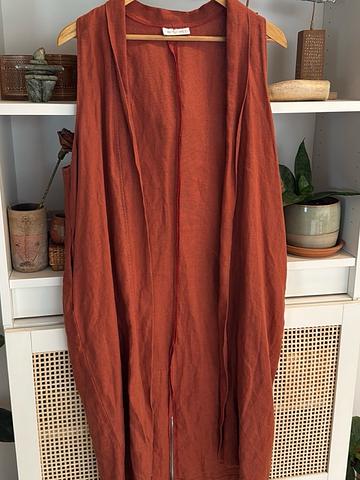 Duster with pockets